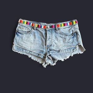 Free People Denim Shorts